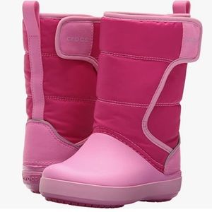 Crocs Unisex-Child LodgePoint Snow Boot